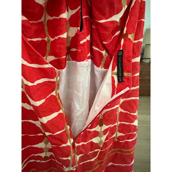 Vix Swimwear Aster Detail Short Dress in Agni - Picture 10 of 12